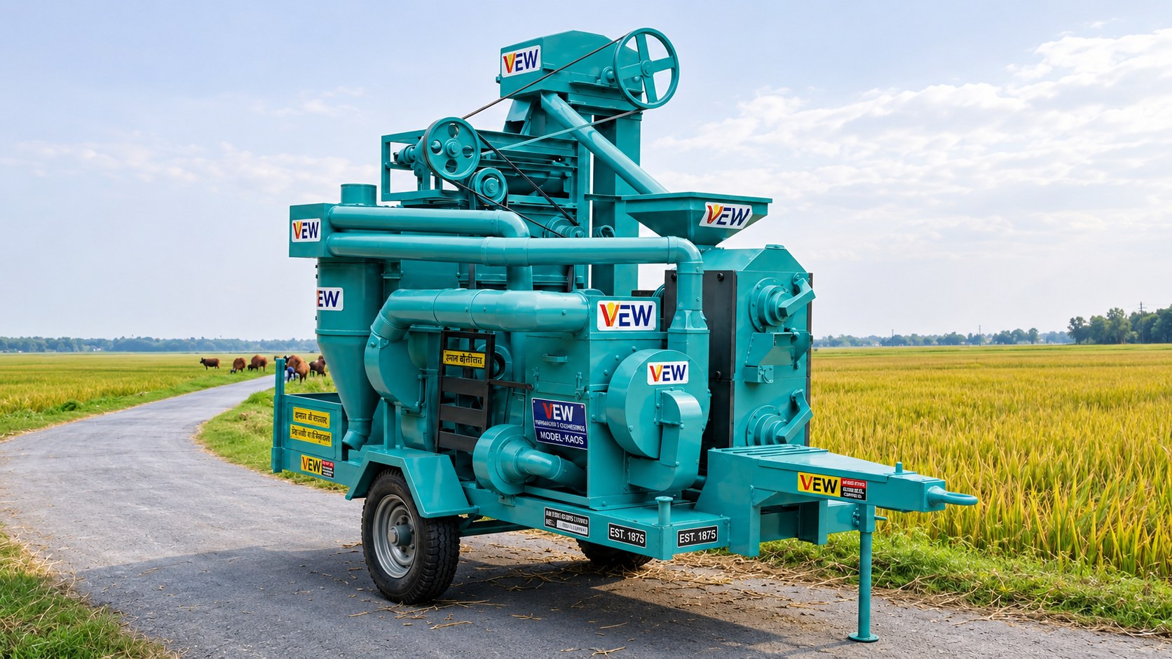 Rice Mill Half Dala Superbran Model